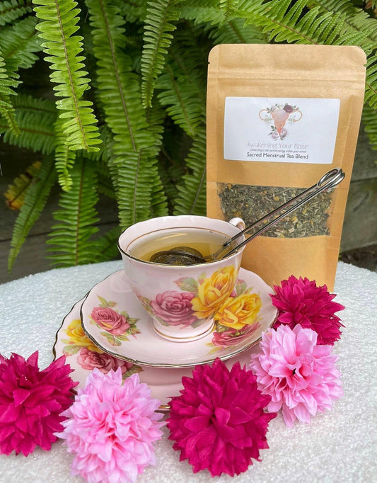 Awakening Your Rose Sacred Menstrual Loose Leaf Tea